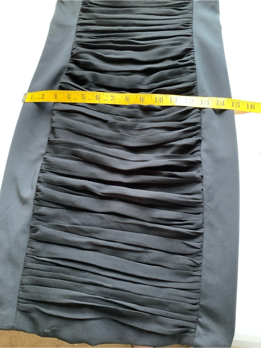 White House Black Market (WHBM) Ruched Sleeveless V-Neck  Cocktail Dress - Picture 12 of 14